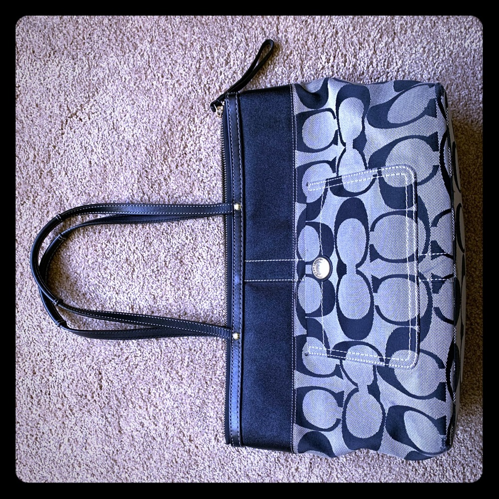 Coach Signature Legacy Tote